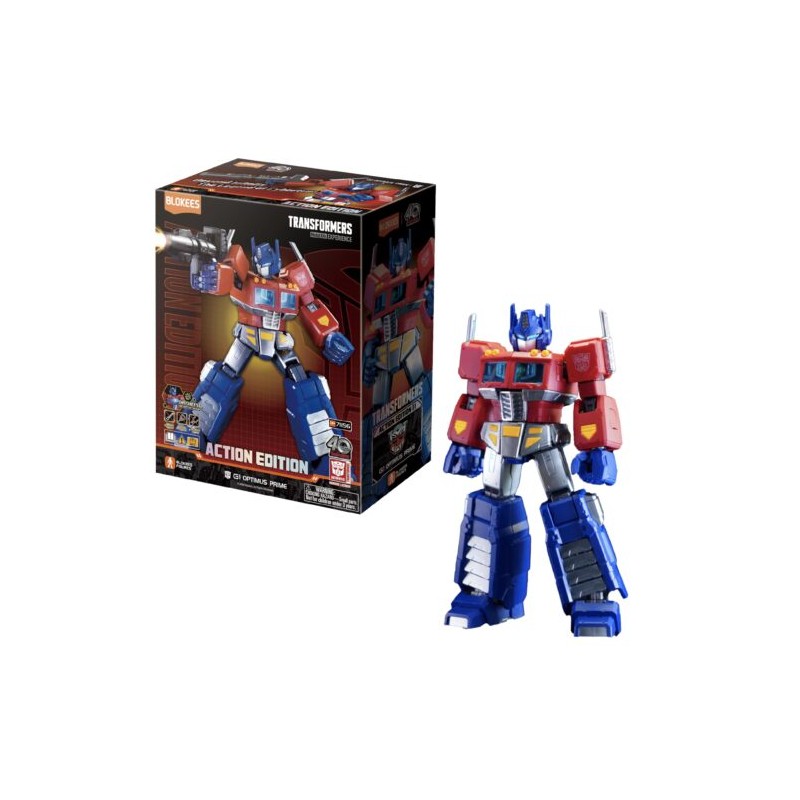 APARTADO PREVENTA Blokees Transformers Action Edition 01 G1 Optimus Prime