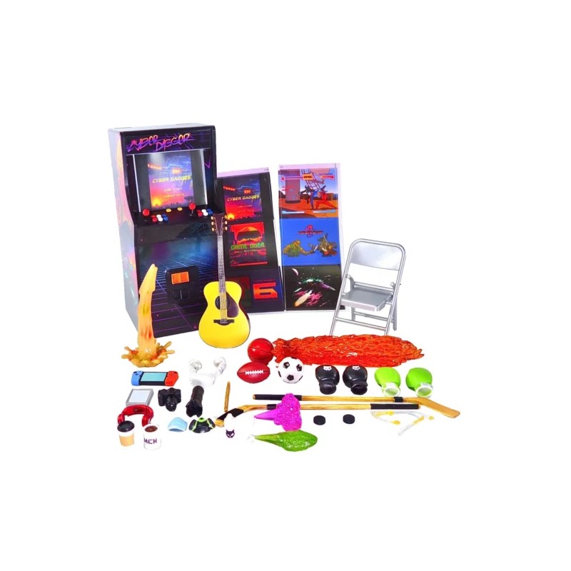 Super Action Stuff! Cyber Dagger Arcade Game On!
