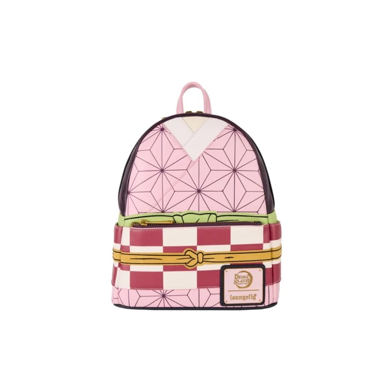 Demon Slayer Nezuko Kamado Cosplay Mini-Backpack