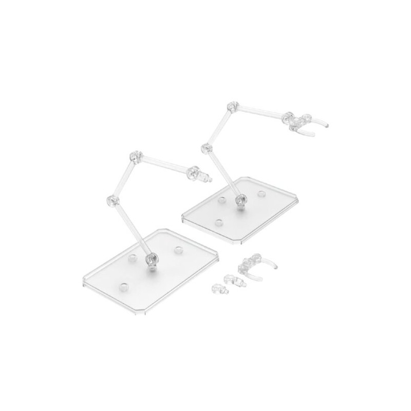 Clear Action Base 6 Bandai Hobby Action Base (Gundam Model Accessory)