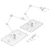 Clear Action Base 6 Bandai Hobby Action Base (Gundam Model Accessory)