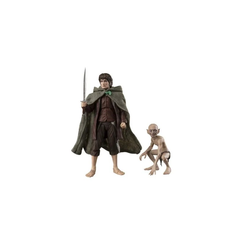 BANDAI S.H.Figuarts Frodo Baggins & Gollum (The Lord of the Rings The Fellowship of the Ring)